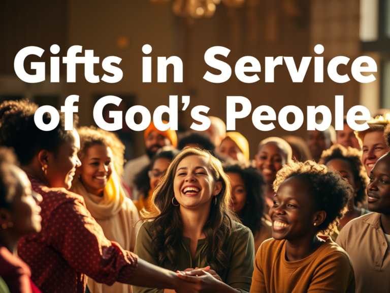 Gifts in Service of God’s People!